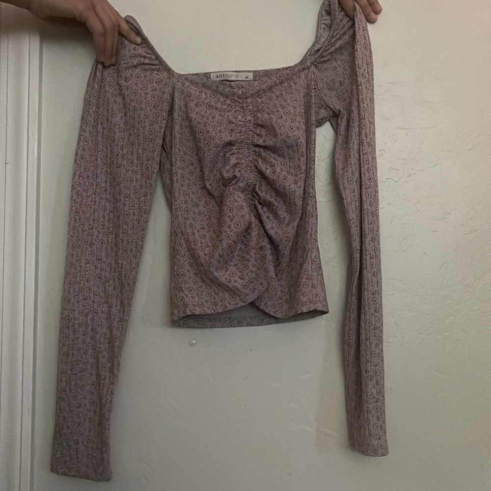 Purple blouse
